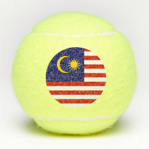 Malaysia Flag Tennis Balls