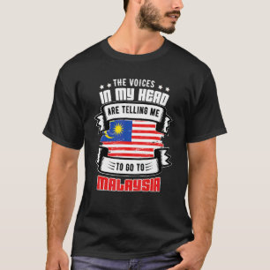 Malaysia In My Head T-Shirt
