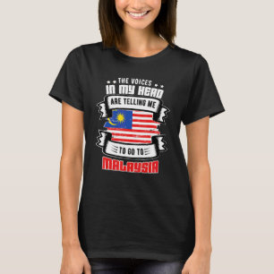 Malaysia In My Head T-Shirt