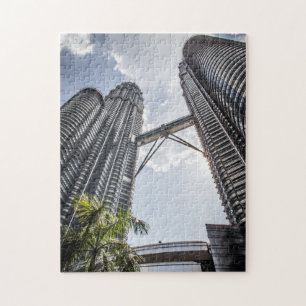 Malaysia kuala Lumpa Petronas Towers. Jigsaw Puzzle