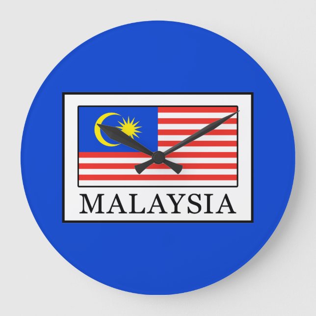 Malaysia Large Clock (Front)