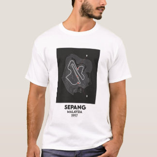 Malaysia MotoGP Sepang circuit map T-Shirt