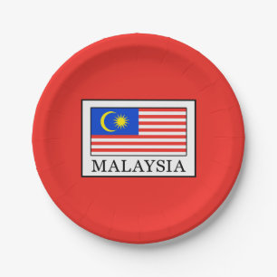 Malaysia Paper Plate