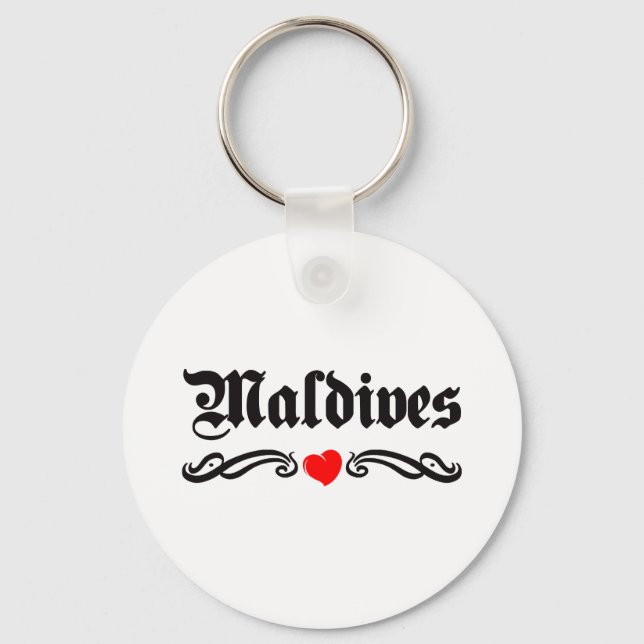 Malaysia Tattoo Style Key Ring (Front)