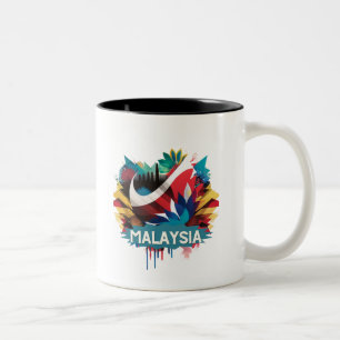malaysia Two-Tone coffee mug