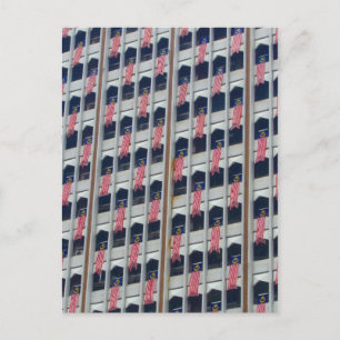malaysian flags postcard