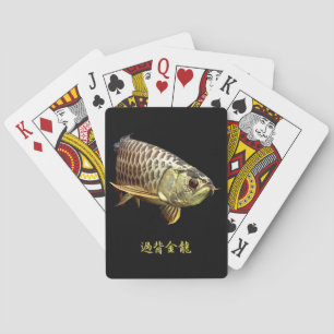 Malaysian Golden Arowana Playing Cards