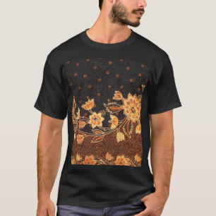 Malaysian Indonesian Batik Art Beauty T-Shirt