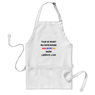 malaysian mom, awesome standard apron