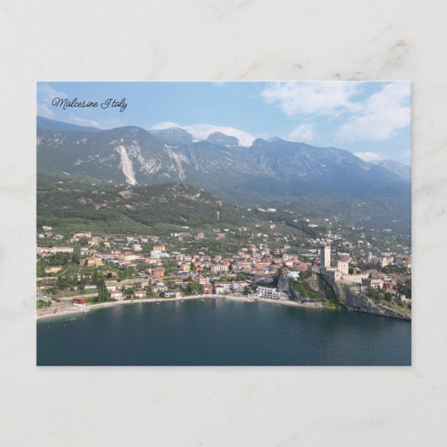 Malcesine Lake Garda Italy Holiday Postcard (Front)