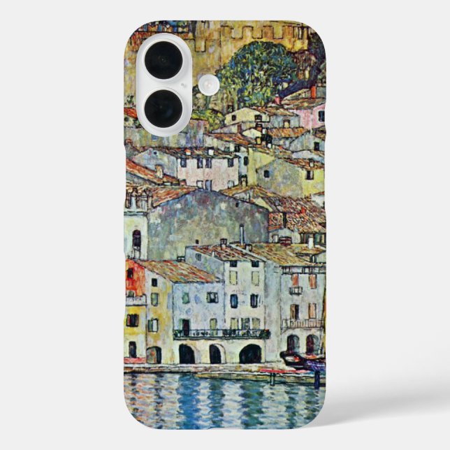 Malcesine on Lake Garda By Gustav Klimt Case-Mate iPhone Case (Back)