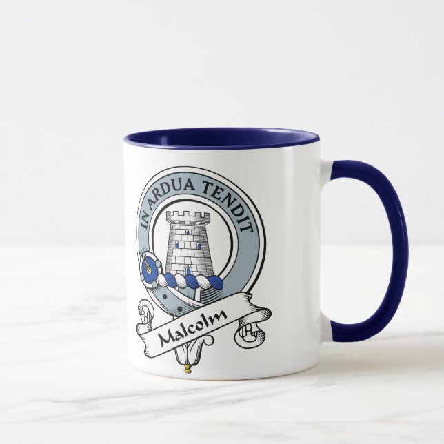 Malcolm Clan Badge (MacCullum) Mug (Right)