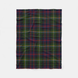 Malcolm Clan Tartan Plaid Fleece Blanket
