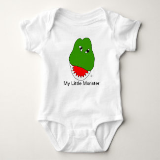 Malcolm "Little Monster" creeper. Baby Bodysuit