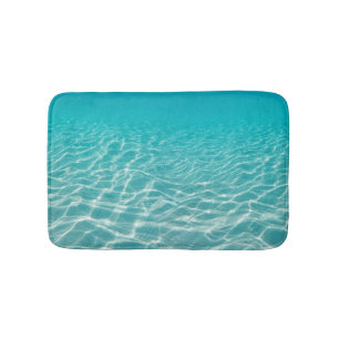 Maldive Beach Reflections Beautiful View. Bath Mat