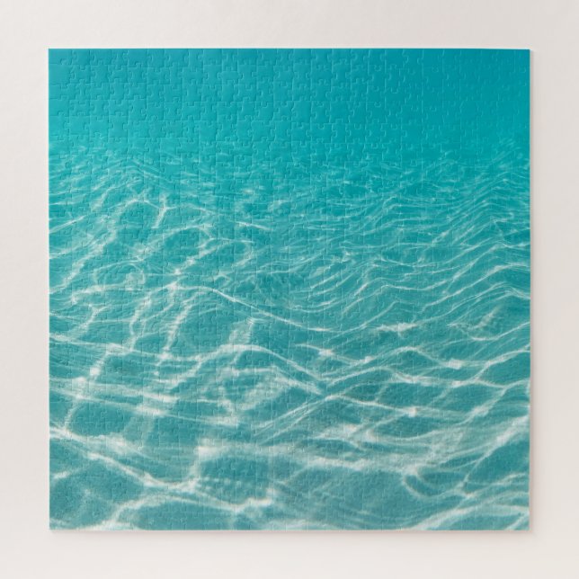 Maldive Beach Reflections Beautiful View. Jigsaw Puzzle (Vertical)