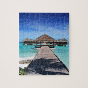 maldives-666122 TROPICAL PARADISE BACKGROUNDS WALL Jigsaw Puzzle