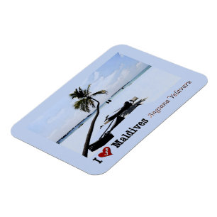 Maldives - Angsana Velavaru - I Love - Magnet