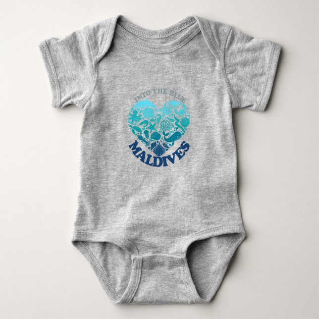 MALDIVES BABY BODYSUIT (Front)