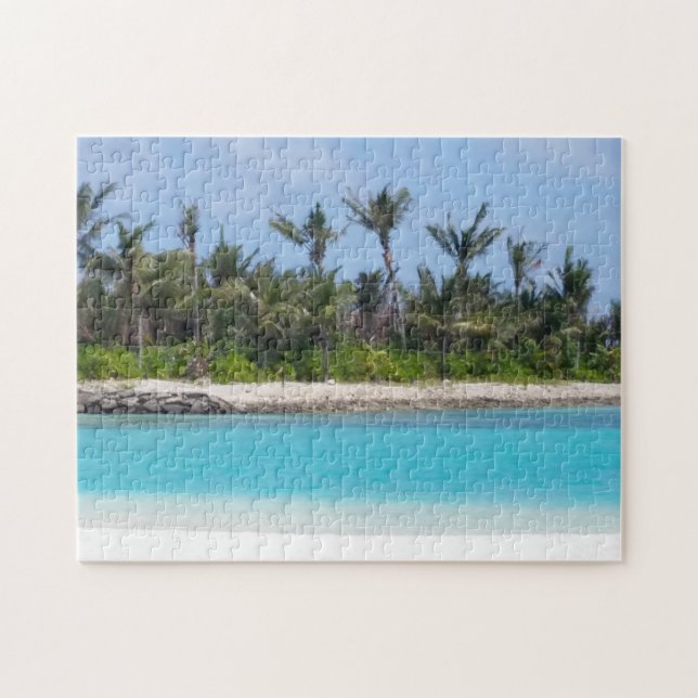 Maldives Beach Jigsaw Puzzle (Horizontal)