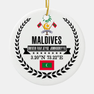 Maldives Ceramic Ornament