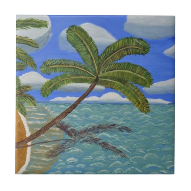 Maldives ceramic tile  (Front)