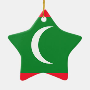 Maldives Ceramic Tree Decoration