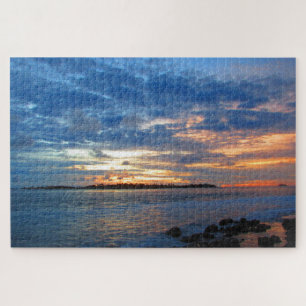 maldives cloud sunset jigsaw puzzle