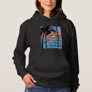 Maldives Dream Flamingo Adventure Memories Vacatio Hoodie