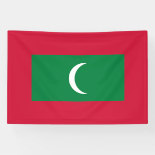 Maldives Flag Banner
