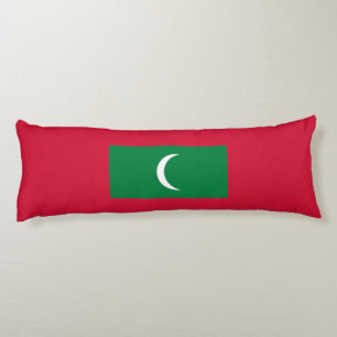 Maldives Flag Body Cushion