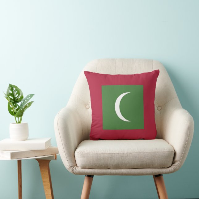 Maldives flag cushion (Chair)