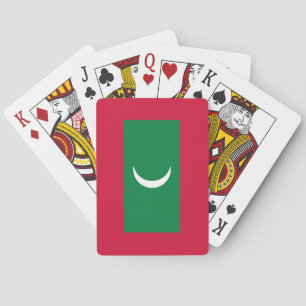 Maldives Flag (Republic of Maldives) Playing Cards