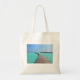 Maldives inspired tote bag