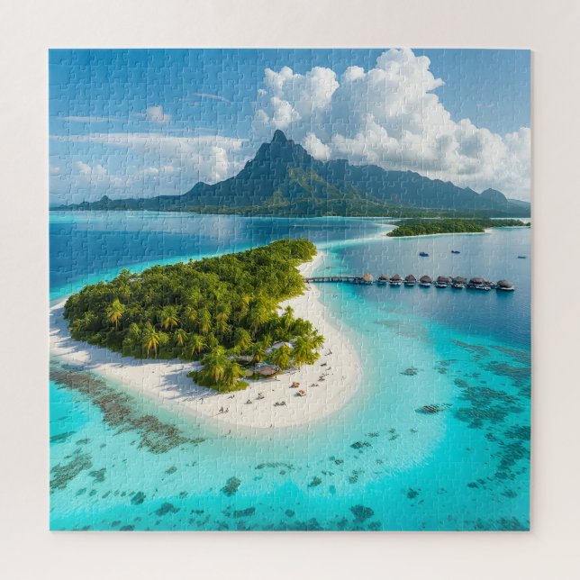 Maldives islands  jigsaw puzzle (Vertical)