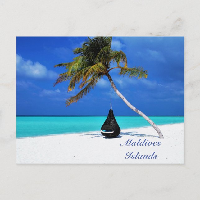 Maldives Islands Postcard (Front)
