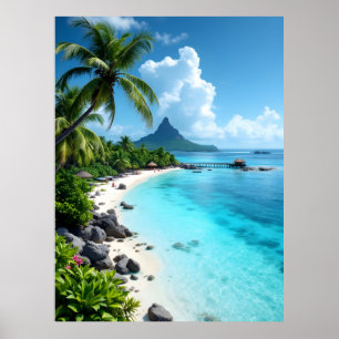 Maldives islands  poster