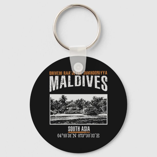Maldives Key Ring (Front)