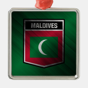 Maldives Metal Ornament