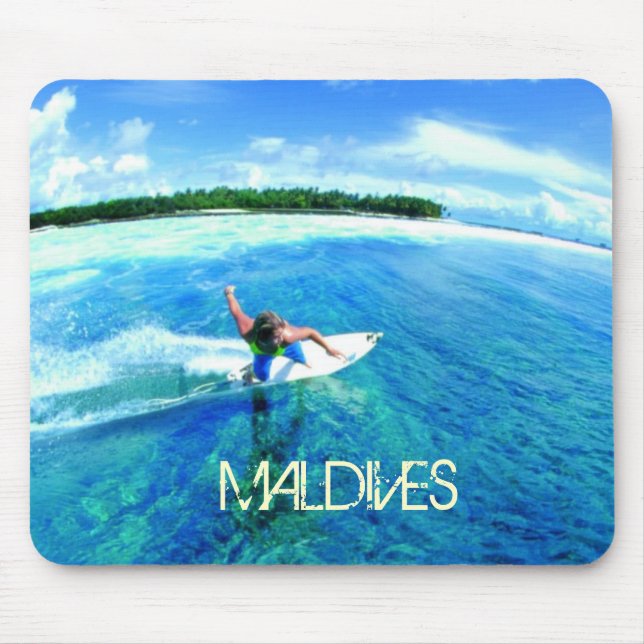 Maldives mousepad (Front)