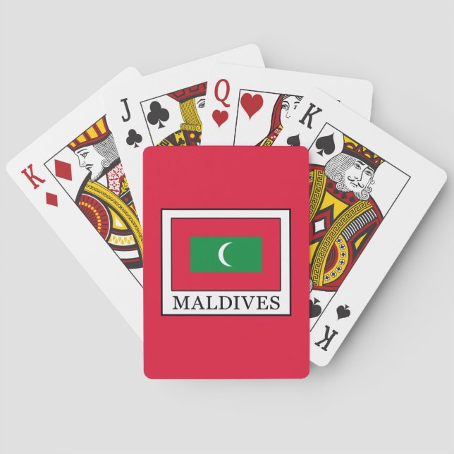Maldives Playing Cards (Back)