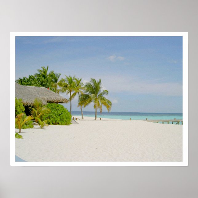 Maldives Solitude Poster (Front)