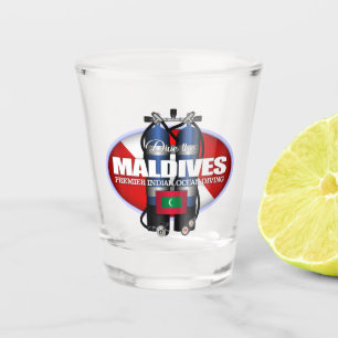 Maldives (ST) Shot Glass