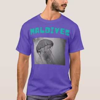 Maldives underwater cute jellyfish T-Shirt