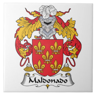 Maldonado Family Crest Tile