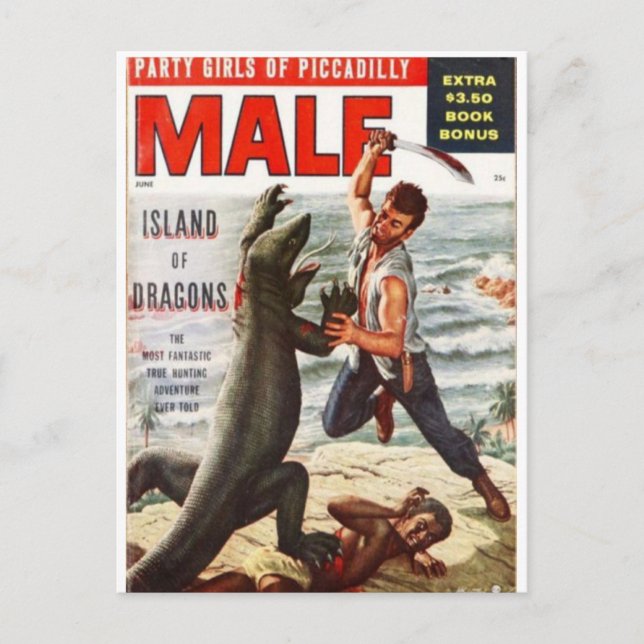 Male 2 postcard (Front)