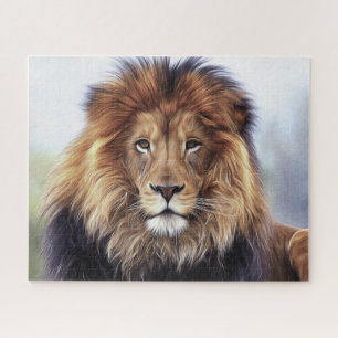 Male African Lion Jigsaw Puzzle