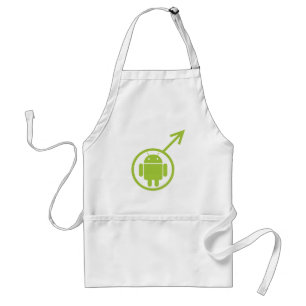 Male Android (Sign / Symbol) Bugdroid Standard Apron
