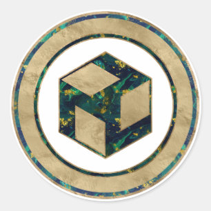 Male Antahkarana - Yang Antahkarana Classic Round Sticker