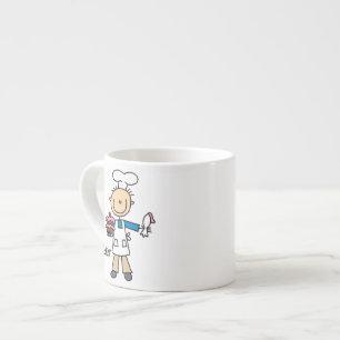 Male Baker Espresso Cup